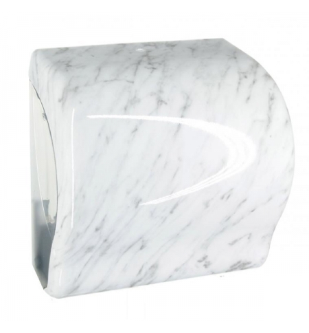 фото: Диспенсер для полотенец в рулонах Merida Unique Lux Cut Marble Line Spark Maxi CUH359, глянцевый под