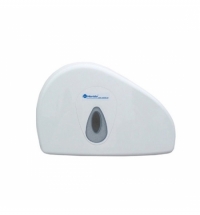 Диспенсер для туалетной бумаги в рулонах Merida Top Duo Mini BTS202, белый/серый