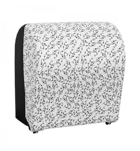 фото: Диспенсер для полотенец в рулонах Merida Unique Solid Cut Charming Line Matt Maxi CUH308, матовый с