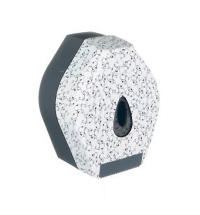 фото: Диспенсер для туалетной бумаги в рулонах Merida Unique Charming Line Spark BUH257, глянцевый с рисун