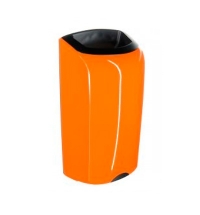 фото: Контейнер для мусора подвесной Merida Unique Orange Line Spark KUO151, открытая крышка, 40л, глянцев