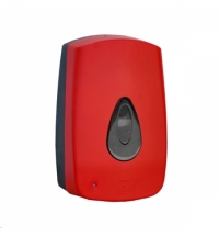 Диспенсер для мыла в картриджах Merida Unique Red Line Spark DUR551, сенсорный, глянцевый красный, 7