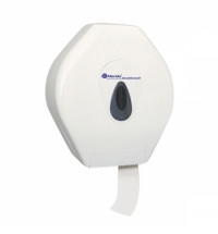 Диспенсер для туалетной бумаги в рулонах Merida Top Maxi BTS101, белый/серый