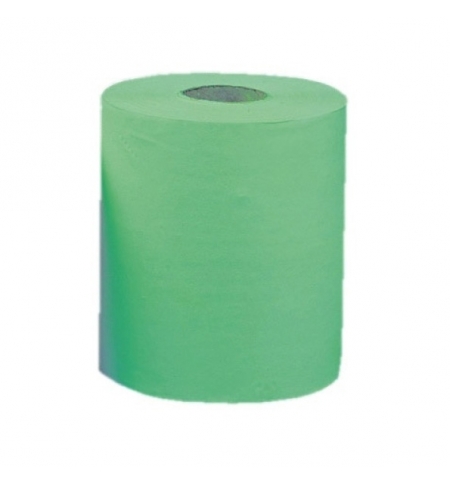 фото: Бумажные полотенца Merida Classic Maxi RKZ102, в рулоне, зеленые, 180м, 1 слой, 6 рулонов