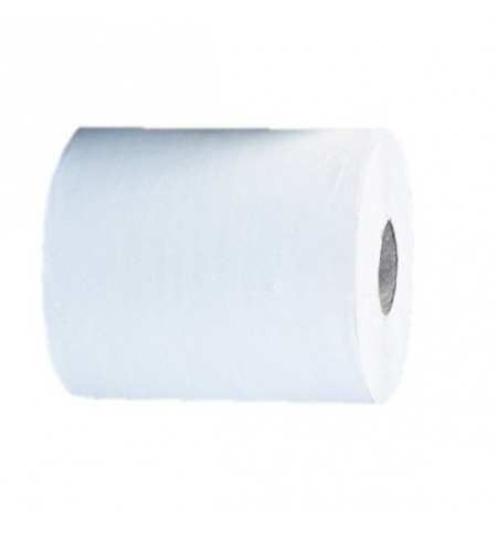 фото: Полотенца бумажные Мерида Optimum Automatic Maxi, в рулоне, белые, 1 слой, 250м, 6 рулонов