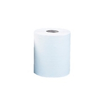 фото: Бумажные полотенца Merida Классик Макси в рулоне с центральной вытяжкой, белые, 240м, 1 слой