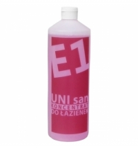 Моющий концентрат Merida E1 UNI San 1л, на основе лимонной кислоты, для санитарных зон, NEL101