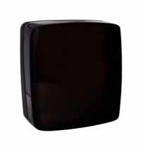 фото: Диспенсер для полотенец листовых Merida Harmony Black AHC101, черный, V-укладка