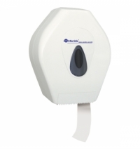 Диспенсер для туалетной бумаги в рулонах Merida Top Mini PT2TS, белый/серый