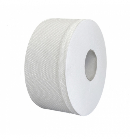 фото: Туалетная бумага Merida Top mini в рулоне, 3 слоя, белая, 120м, 12шт/уп