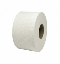фото: Туалетная бумага Merida Классик мини TB2302, белая, 1 слой, 200м, 12 рулонов