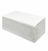 фото: Бумажные полотенца листовые Merida V-Премиум листовые, V-сложение, 200шт, 2 слоя, белые, 18 пачек, B