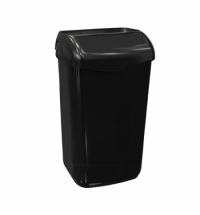 Корзина для мусора Merida Black 23л, черная, KHC101.R