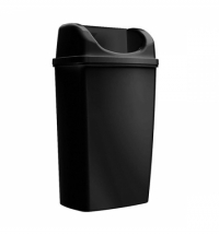 фото: Корзина для мусора Merida One 50л, черная, подвесная, KEC102