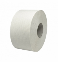 Туалетная бумага Merida Optimum Mini в рулоне, 1 слой, 180м, белая, 12шт/уп, ТБК222