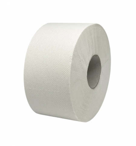 фото: Туалетная бумага Merida Optimum Mini в рулоне, 1 слой, 180м, белая, 12шт/уп, ТБК222