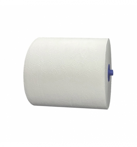 фото: Бумажные полотенца Merida Classic  Automatic Maxi BP4201, в рулоне, 1 слой, белые, 280м, 6шт/уп