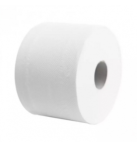 фото: Туалетная бумага Merida Top Mini с центральной вытяжкой, 2 слоя, 100м, белая, 12шт/уп, ТБТ706