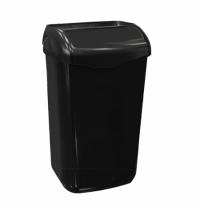 Корзина для мусора Merida Black 11л, черная, KHC103.R