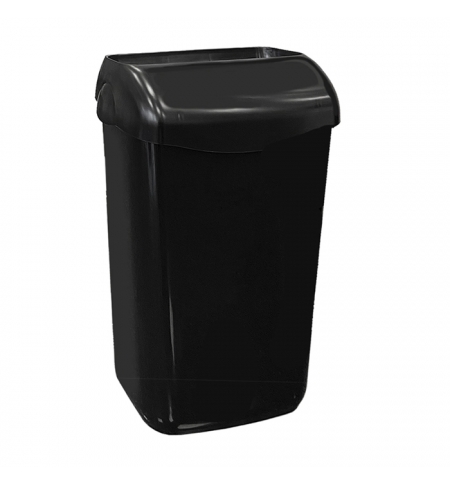 фото: Корзина для мусора Merida Black 11л, черная, KHC103.R